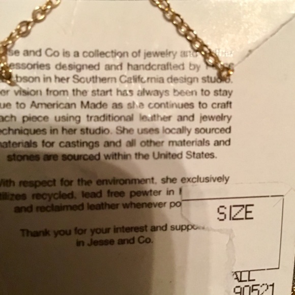 🌟BNWT JESSE & CO STUNNING TRIPLE QUARTZ NECKLACE - Picture 3 of 3